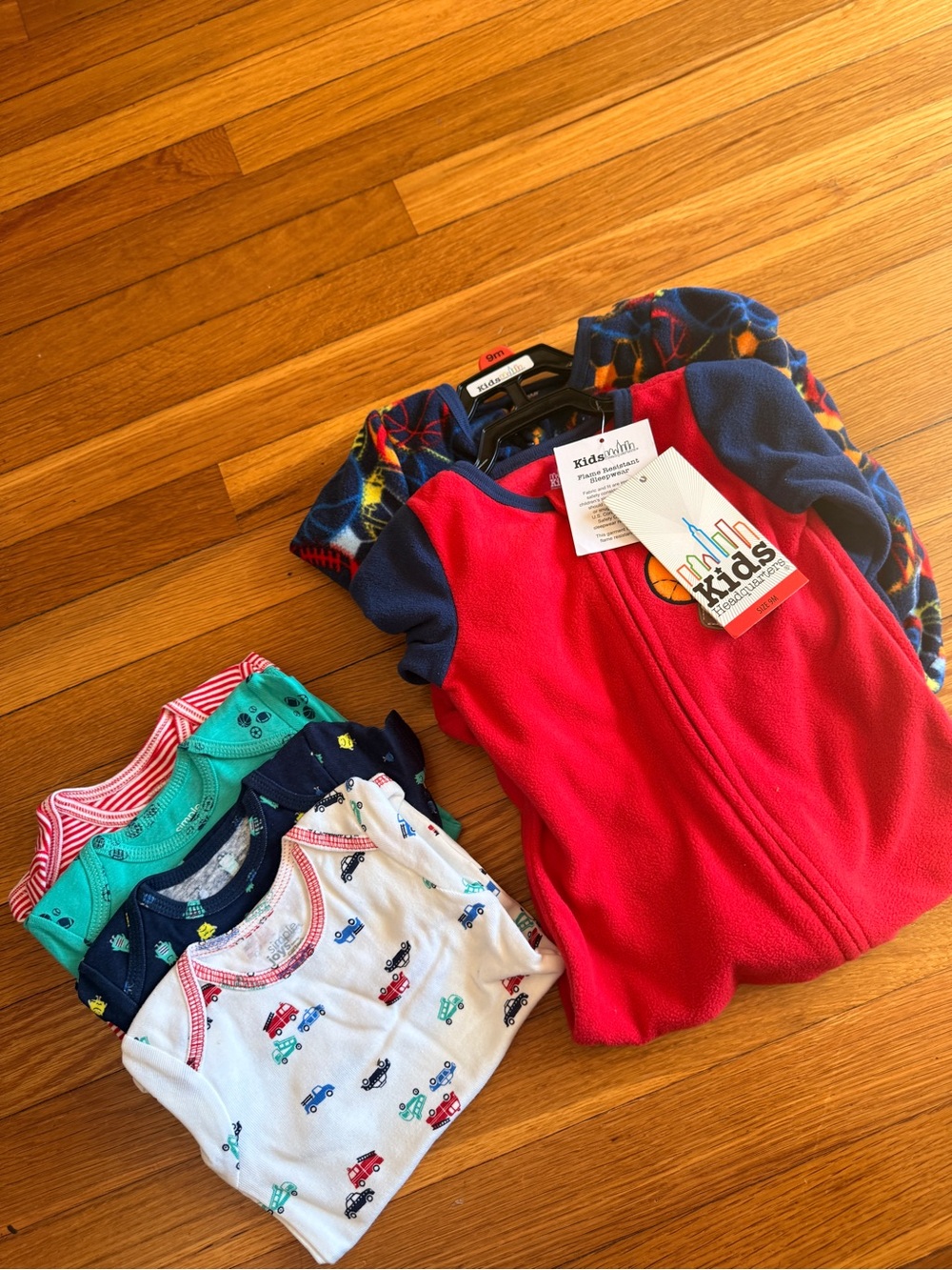 Kids Headquarters & Carters 6M 9M Baby Boy Clothes Bundle